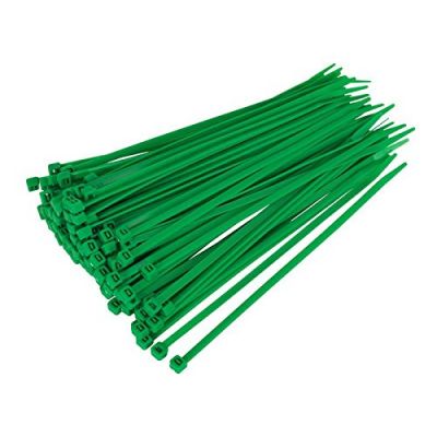 FASCETTA NYLON MM. 140 X 3,6 VERDE (100 pezzi)