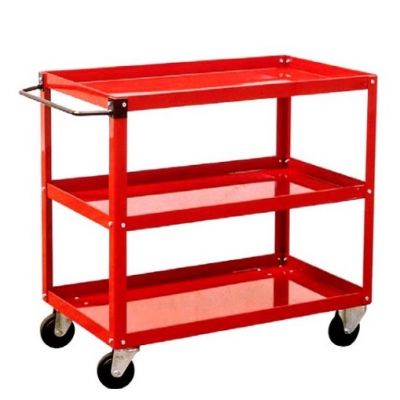 CARRELLO PORTA UTENSILI A 3 RIPIANI C25 
PORTATA 100 KG 450X700 MM