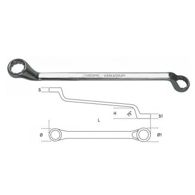 CHIAVE POLIGONALE MM. 24x26