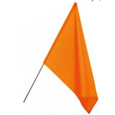 BANDIERINA DI SEGNALAZIONE STRADALE COLORE ARANCIO
