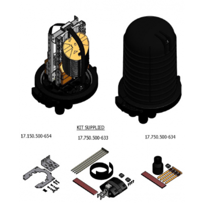 MUFFOLA OPEN FIBER TIPO A COD. 17.190.500.686