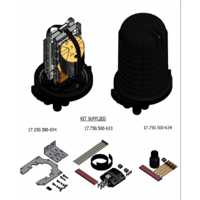 MUFFOLA OPEN FIBER TIPO B COD. 17.190.500.687