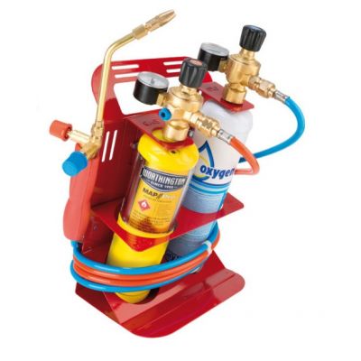 KIT PORTATILE TURBO-SET 90 PER SALDATURA OSSIGENO ACETILENE