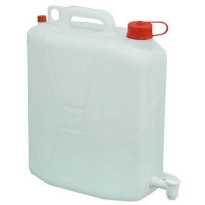 TANICA LT. 20 PLASTICA CON RUBINETTO