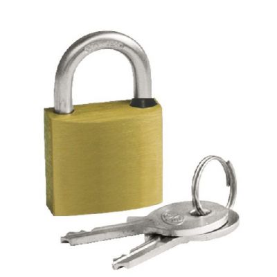 LUCCHETTO IN OTTONE MM. 60