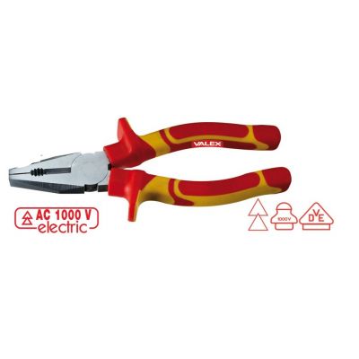 PINZA UNIVERSALE MM. 200 ISOLATA 1000 VOLT