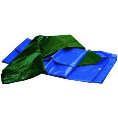 TELO PROTETTIVO VERDE IN RAFIA MT. 3 X 4