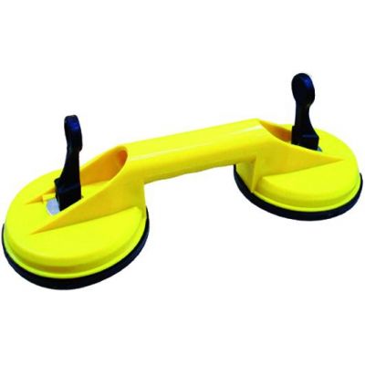 VENTOSA DOPPIA CON MANIGLIA PER PAVIMENTO