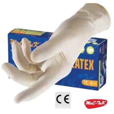 GUANTO IN LATTICE ?MONOUSO conf. 100 AQL 2,5