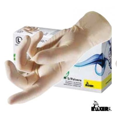 GUANTO IN LATTICE SENZA TALCO IN CONF. 100 PZ.