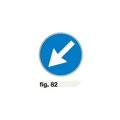 CARTELLO FRECCIA DIREZIONALI CM. 60