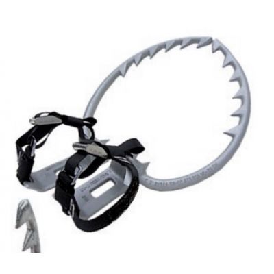 STAFFE MONTAPALI IN ALLUMINIO PER PALI LEGNO (COPPIA)