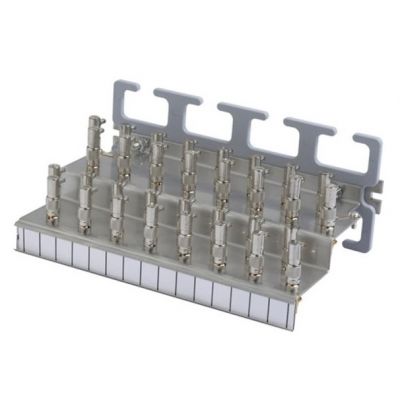 STRISCIA DI TERMI. A 32 POS. VUOTA X COAX 1.0/2.3