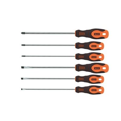 SERIE CACCIAVITI TAGLIO E CROCE DA 6 PEZZI SERIE LUNGA