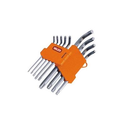 SERIE DI CHIAVI A BRUGOLA IMPRONTA TORX DA T.10 A T.50