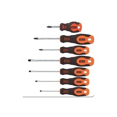 SERIE CACCIAVITI COMPOSTA DA:
CACCIAVITE TAGLIO 3,5X75 VLB0000032
CACCIAVITE TAGLIO 3,5X100 VLB0000030
CACCIAVITE TAGLIO 5,5X125 VLB0000039
CACCIAVITE TAGLIO 6,5X150 VLB0000044
CACCIAVITE CROCE PH 0X60 VLB0000020
CACCIAVITE CROCE PH 1X75 VLB0000023
