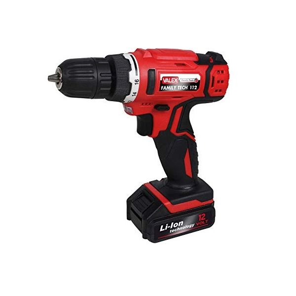 TRAPANO AVVITATORE A BATTERIA AL LITIO FAMILY TECH 112