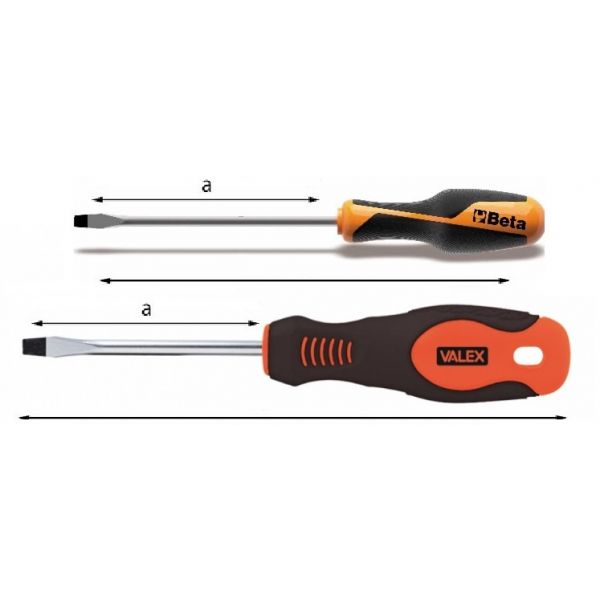 CACCIAVITE A TAGLIO MM. 5,5X300