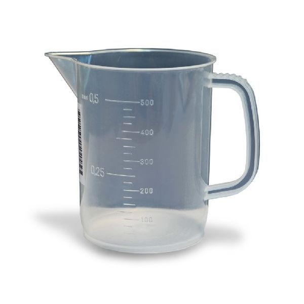 CARAFFA PLASTICA GRADUATA DA LT. 3
