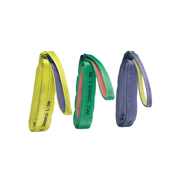 FASCIA DI SOLLEVAMENTO MM. 60 X 3 MT VERDE PORTATA 40 Q.LI