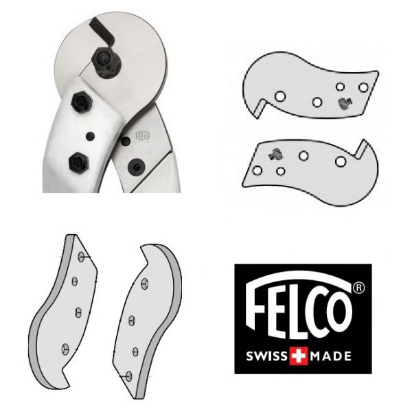 COPPIA LAME PER TRANCIACAVI FELCO C12
