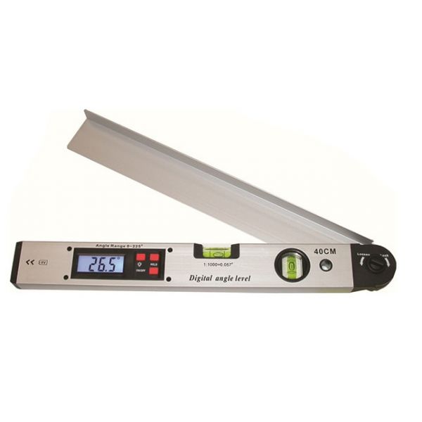 LIVELLA ELETTRONICA ORIZZ. E VERTICALE CM. 60 C/INCLINOMETRO