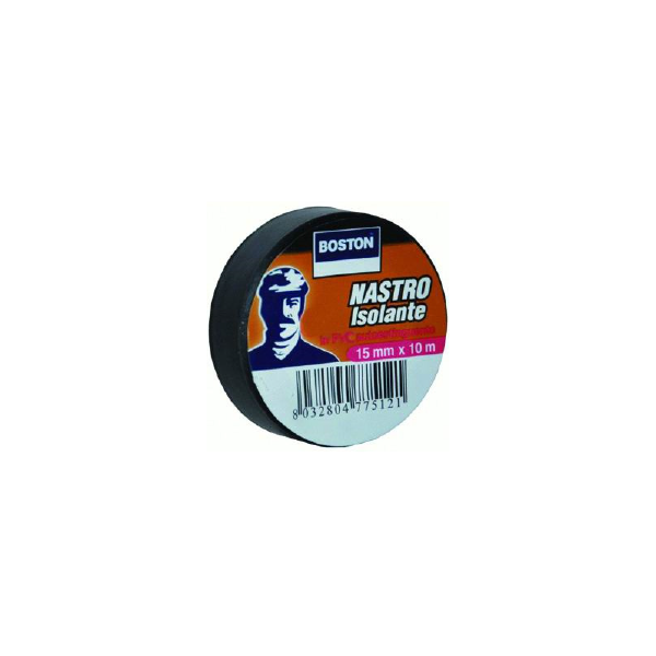 NASTRO ISOLANTE NERO 25X25