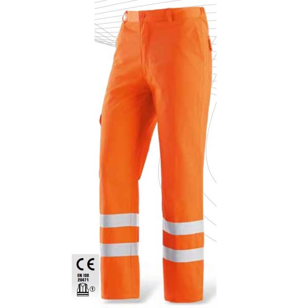 PANTALONE LUNGO AD ALTA VISIBILITA' TAGLIA L