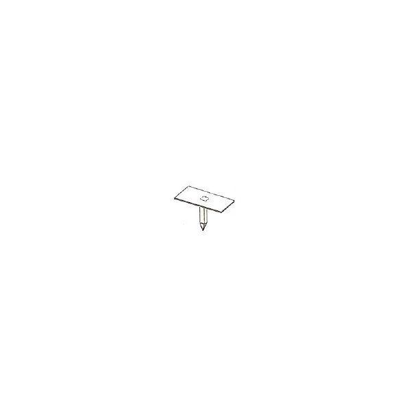 CHIODO A PIASTRINA 32 x 6 CEMENTO