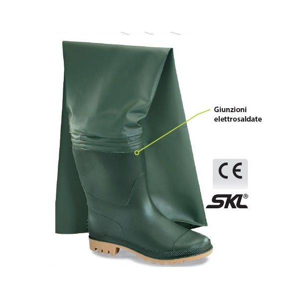STIVALE IN PVC A COSCIA