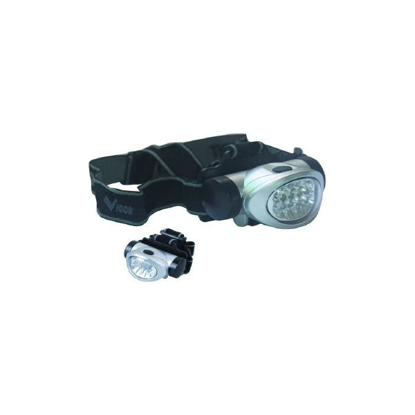 LAMPADA DA TESTA CON FASCIA ELASTICA (FRONTALINO)