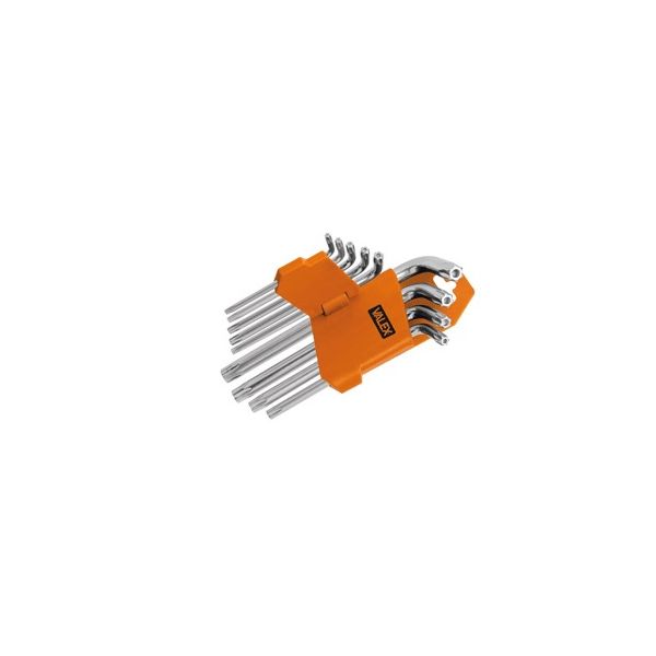 SERIE 9 CHIAVI A BRUGOLA TORX T10-T50