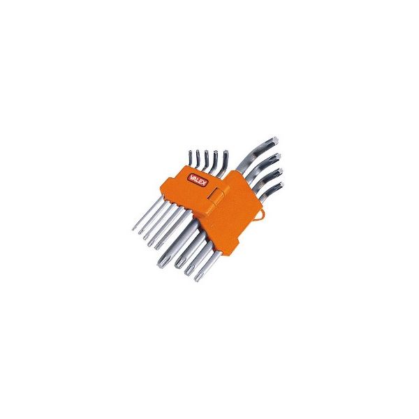 SERIE DI CHIAVI A BRUGOLA IMPRONTA TORX DA T.10 A T.50