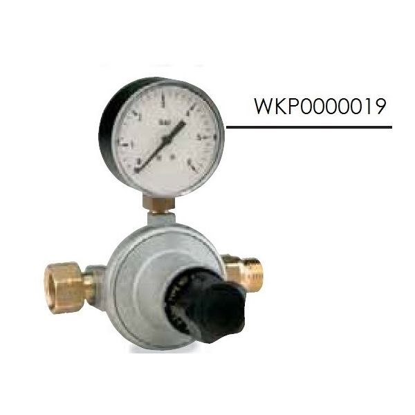 REGOLATORE DI PRESS. CON MANOMETRO WALKOVER 6196